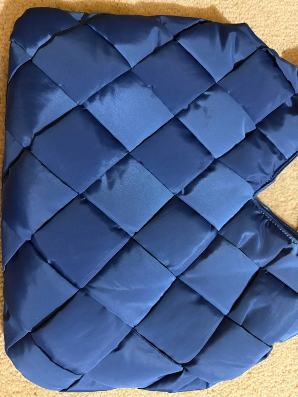 NWT Urban Originals Blue Knotted On the Go Woven Tote Bag from Anthropologie